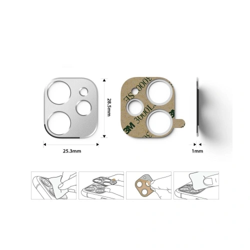 Kup Nakładka Ringke Camera Styling Apple iPhone 11 Silver - RGK1077SLV - {ean13} - Sklep Home Screen