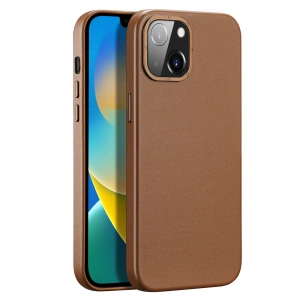 Etui Dux Ducis Grit MagSafe Apple iPhone 14 Plus / 15 Plus brązowy