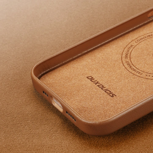 Buy Dux Ducis Grit MagSafe Apple iPhone 14 Pro brown - DDS1253 - {ean13} - Home Screen Store Europe