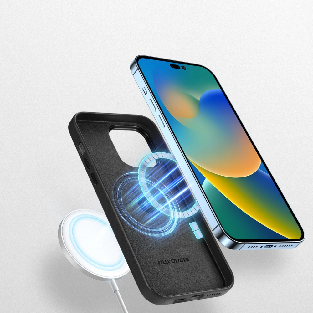 Etui Dux Ducis Grit MagSafe Apple iPhone 14 Pro Max czarny