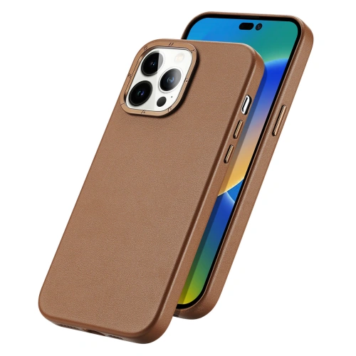Kup Etui Dux Ducis Grit MagSafe Apple iPhone 14 Pro Max brązowy - DDS1256 - {ean13} - Sklep Home Screen