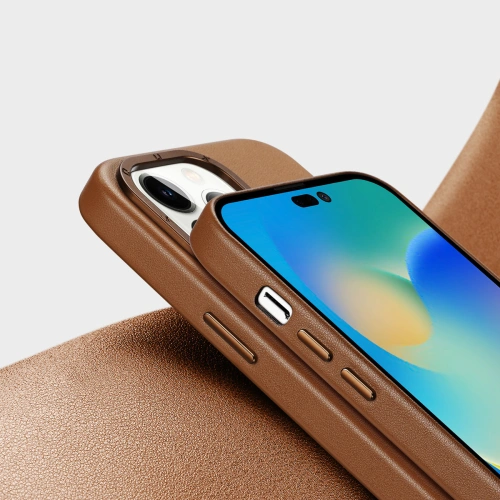 Kup Etui Dux Ducis Grit MagSafe Apple iPhone 14 Pro Max brązowy - DDS1256 - {ean13} - Sklep Home Screen