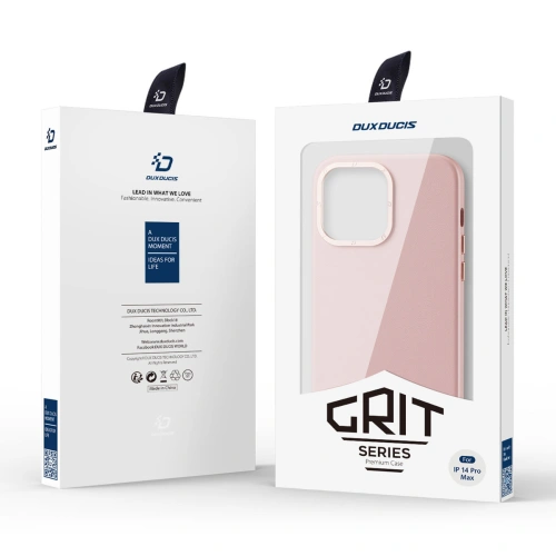 Kup Etui Dux Ducis Grit MagSafe Apple iPhone 14 Pro Max růžové - DDS1257 - {ean13} - Sklep Home Screen