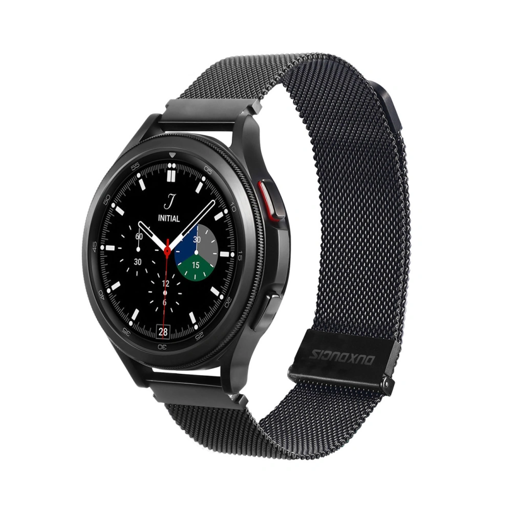 Pasek Dux Ducis Magnetic Strap Samsung Galaxy Watch/Huawei Watch/Honor Watch (20mm) czarny (Milanese Version)