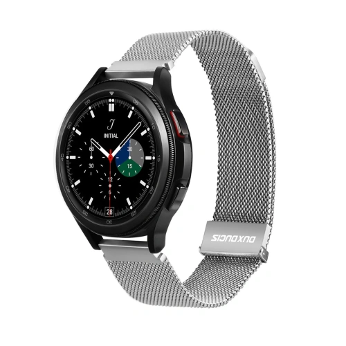Kup Pasek Dux Ducis Magnetic Strap Samsung Galaxy Watch/Huawei Watch/Honor Watch (20mm) srebrny (Milanese Version) - DDS1259 - {ean13} - Sklep Home Screen
