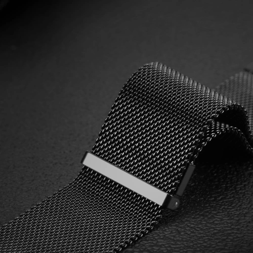 Kup Pasek Dux Ducis Magnetic Strap Samsung Galaxy Watch/Huawei Watch/Honor Watch/Xiaomi Watch (22mm) czarny (Milanese Version) - DDS1261 - {ean13} - Sklep Home Screen
