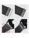 Kup Pasek Dux Ducis Magnetic Strap Samsung Galaxy Watch/Huawei Watch/Honor Watch/Xiaomi Watch (22mm) czarny (Milanese Version) - DDS1261 - {ean13} - Sklep Home Screen