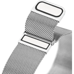 Pasek Dux Ducis Magnetic Strap Samsung Galaxy Watch/Huawei Watch/Honor Watch/Xiaomi Watch (22mm) srebrny (Milanese Version)