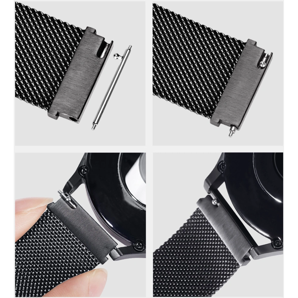 Pasek Dux Ducis Magnetic Strap Samsung Galaxy Watch/Huawei Watch/Honor Watch/Xiaomi Watch (22mm) złoty (Milanese Version)