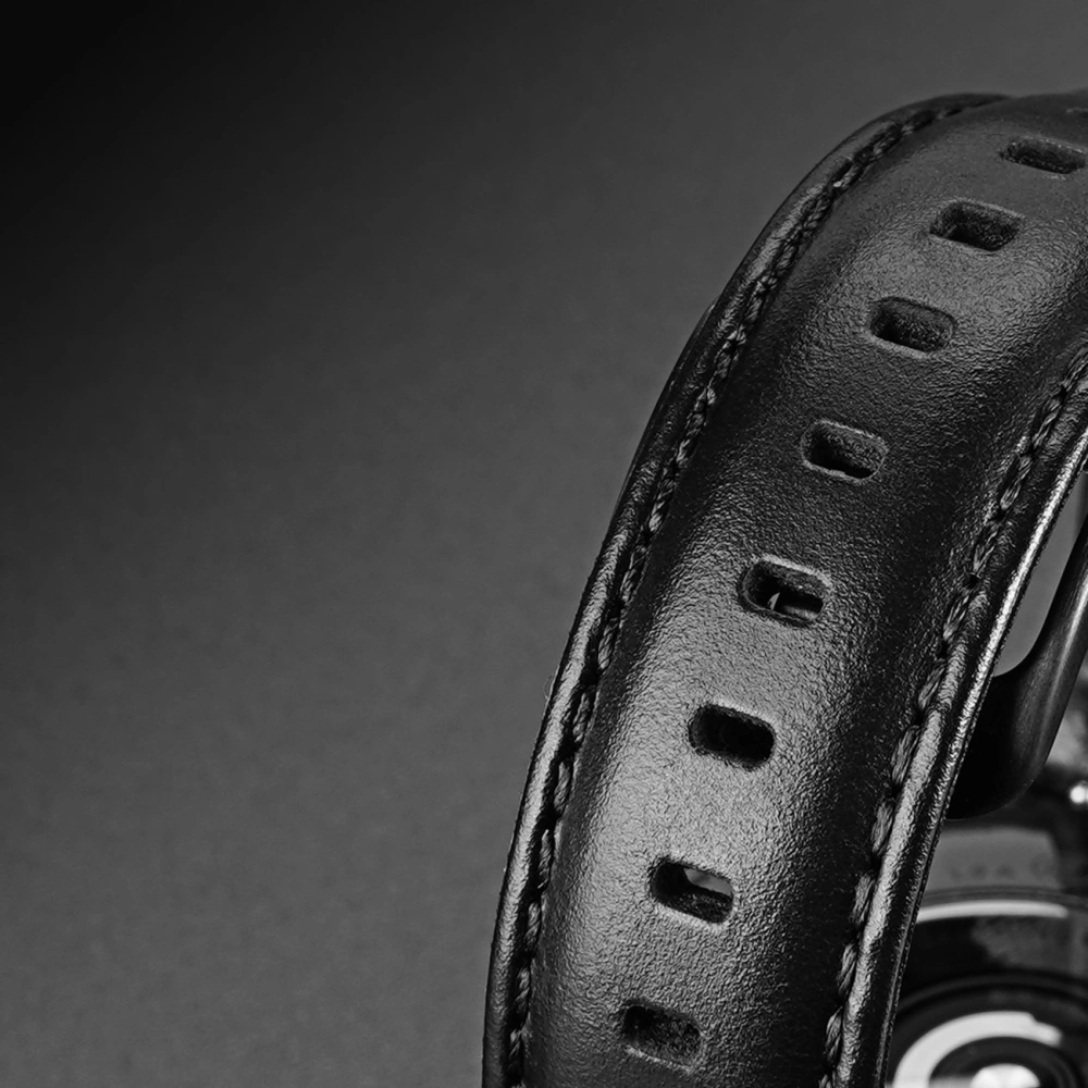 Pasek Dux Ducis Leather Strap Samsung Galaxy Watch/Huawei Watch/Honor Watch (20mm) czarny (Business Version)