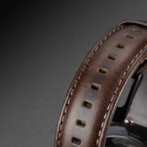 Kup Pasek Dux Ducis Leather Strap Samsung Galaxy Watch/Huawei Watch/Honor Watch (20mm) tmavě hnědý (Business Version) - DDS1265 - {ean13} - Sklep Home Screen