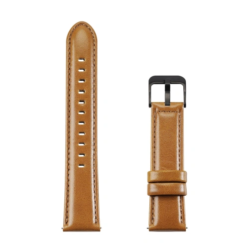 Kup Pasek Dux Ducis Leather Strap Samsung Galaxy Watch/Huawei Watch/Honor Watch (20mm) brązowy (Business Version) - DDS1266 - {ean13} - Sklep Home Screen