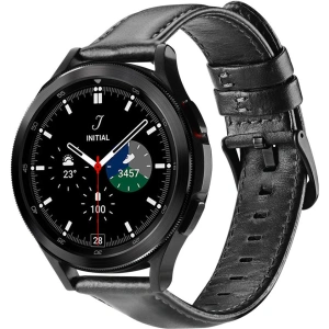 Pasek Dux Ducis Leather Strap Samsung Galaxy Watch/Huawei Watch/Honor Watch/Xiaomi Watch (22mm) czarny (Business Version)