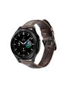 Dux Ducis Bőr Pánt Samsung Galaxy Óra/Huawei Óra/Honor Óra/Xiaomi Óra (22mm) sötétbarna (Business Verzió)
