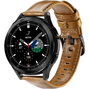 Pasek Dux Ducis Leather Strap Samsung Galaxy Watch/Huawei Watch/Honor Watch/Xiaomi Watch (22mm) brązowy (Business Version)