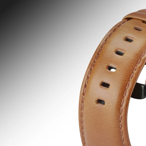 Buy Dux Ducis Leather Strap Samsung Galaxy Watch/Huawei Watch/Honor Watch/Xiaomi Watch (22mm) brown (Business Version) - DDS1269 - {ean13} - Home Screen Store Europe