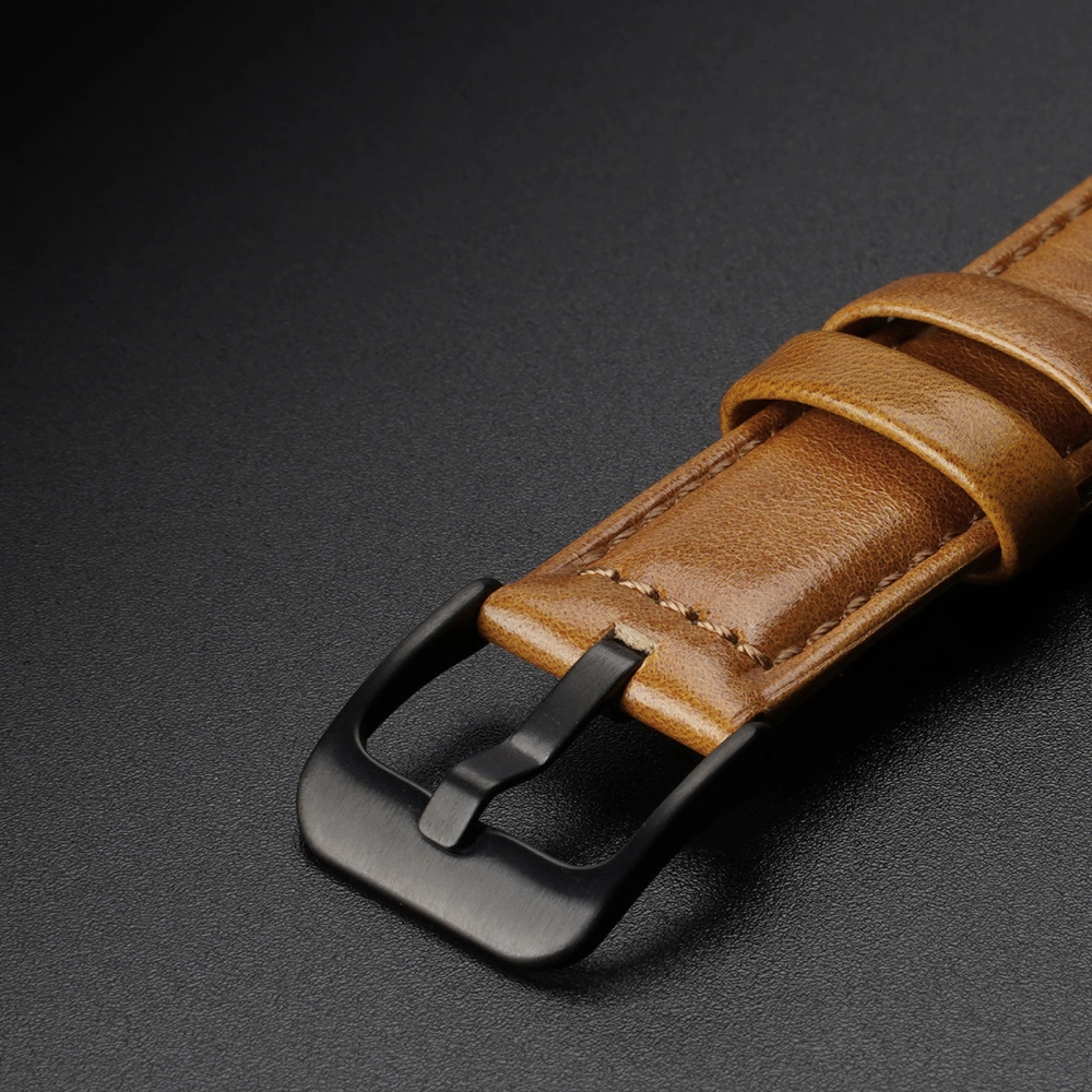 Pasek Dux Ducis Leather Strap Samsung Galaxy Watch/Huawei Watch/Honor Watch/Xiaomi Watch (22mm) brązowy (Business Version)