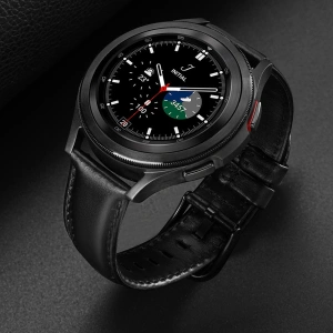 Pasek Dux Ducis Leather Strap Samsung Galaxy Watch/Huawei Watch/Honor Watch/Xiaomi Watch (22mm) brązowy (Business Version)