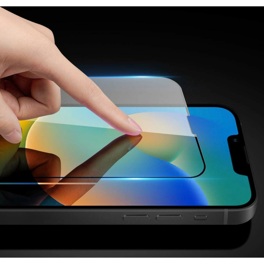 Szkło hartowane Dux Ducis 10D Tempered Glass Apple iPhone 14 Plus / 15 Plus czarny (case friendly)