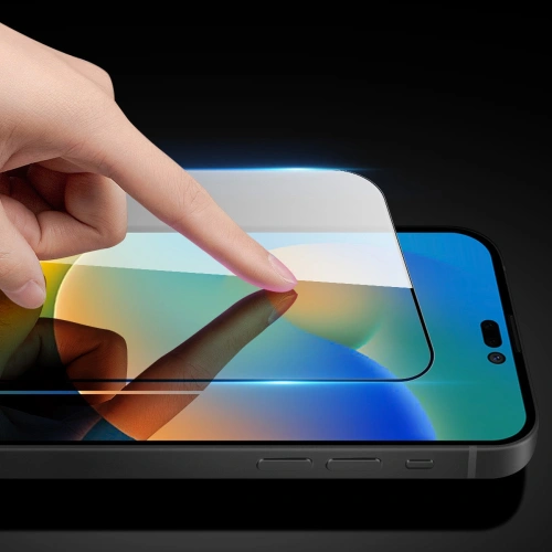 Kup Edzett üveg Dux Ducis 10D Tempered Glass Apple iPhone 14 Pro Max fekete (tokbarát) - DDS1273 - {ean13} - Sklep Home Screen