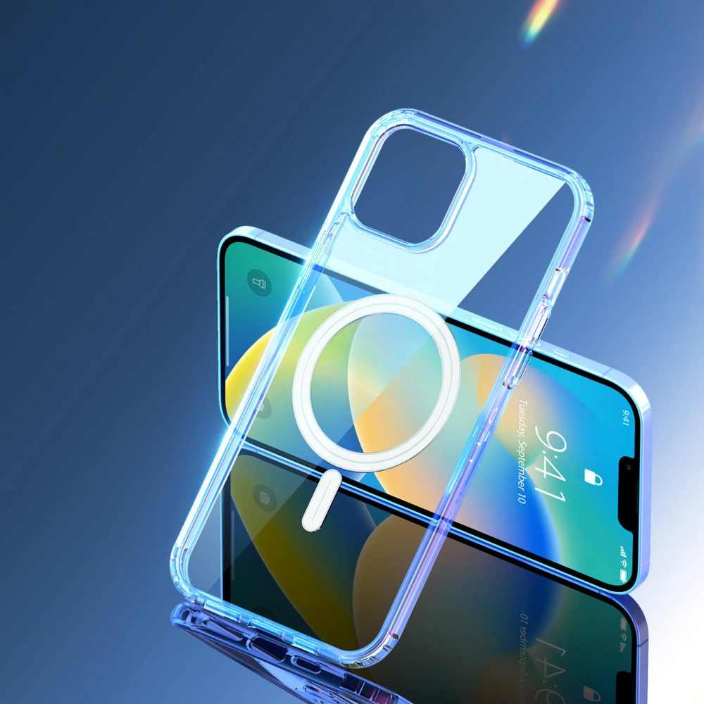 Etui Dux Ducis Clin MagSafe MagSafe Apple iPhone 14 Plus / 15 Plus przezroczysty