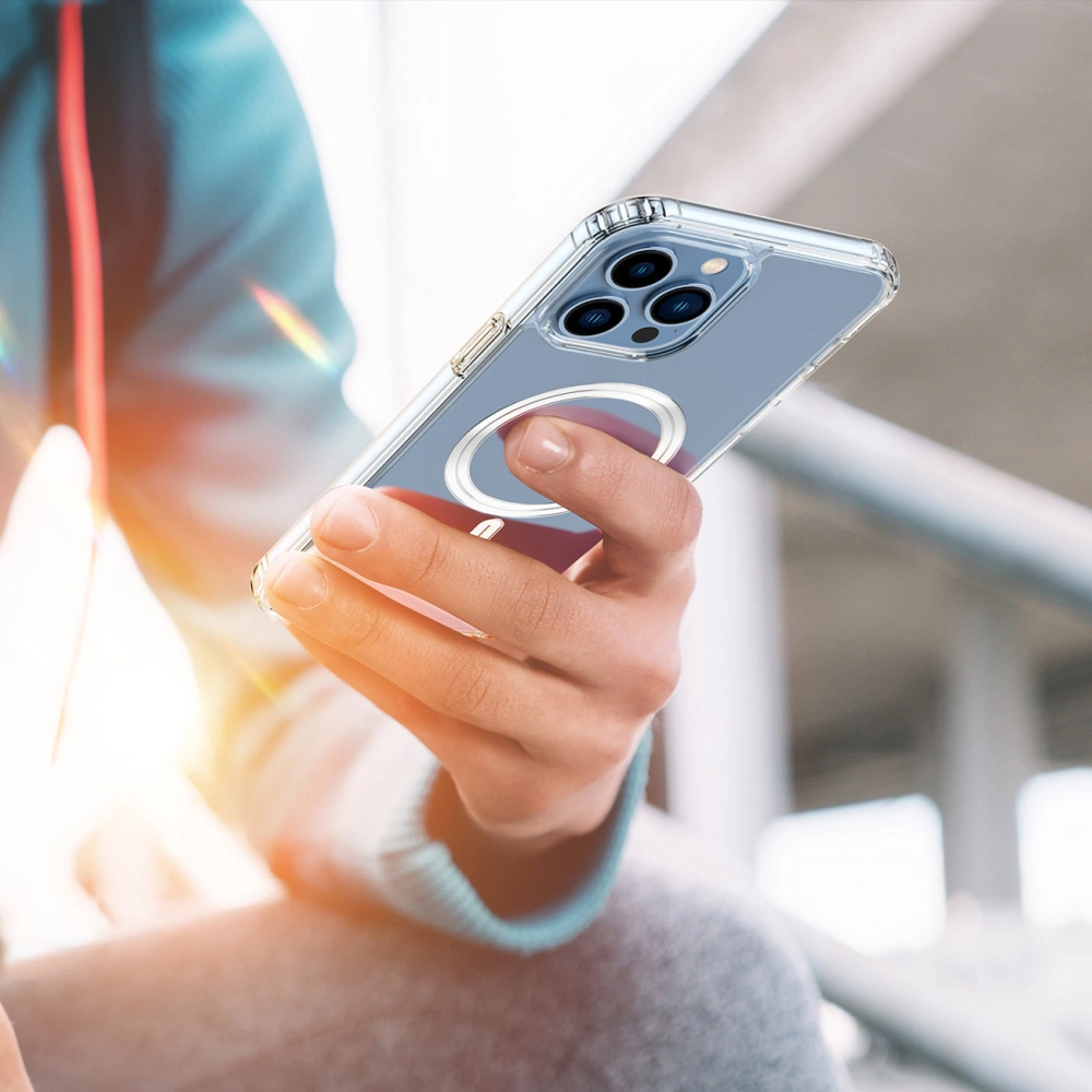 Etui Dux Ducis Clin MagSafe Apple iPhone 14 Pro przezroczysty