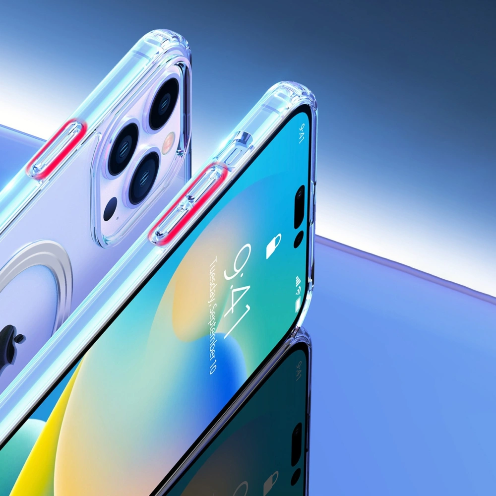 Etui Dux Ducis Clin MagSafe Apple iPhone 14 Pro przezroczysty