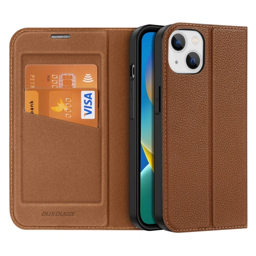 Etui Etui Dux Ducis Skin X2 Apple iPhone 14 brązowy