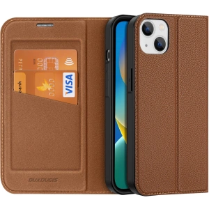 Etui Etui Dux Ducis Skin X2 Apple iPhone 14 Plus / 15 Plus brązowy