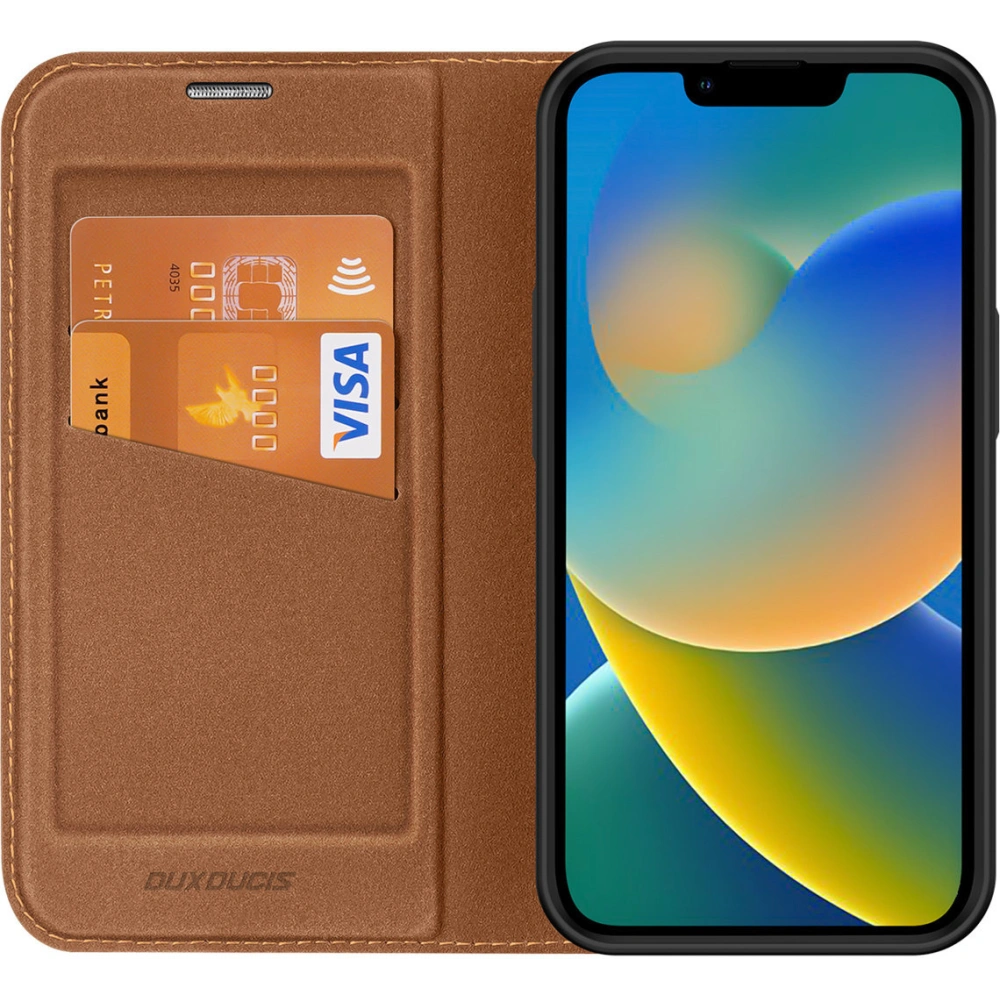Etui Etui Dux Ducis Skin X2 Apple iPhone 14 Plus / 15 Plus brązowy