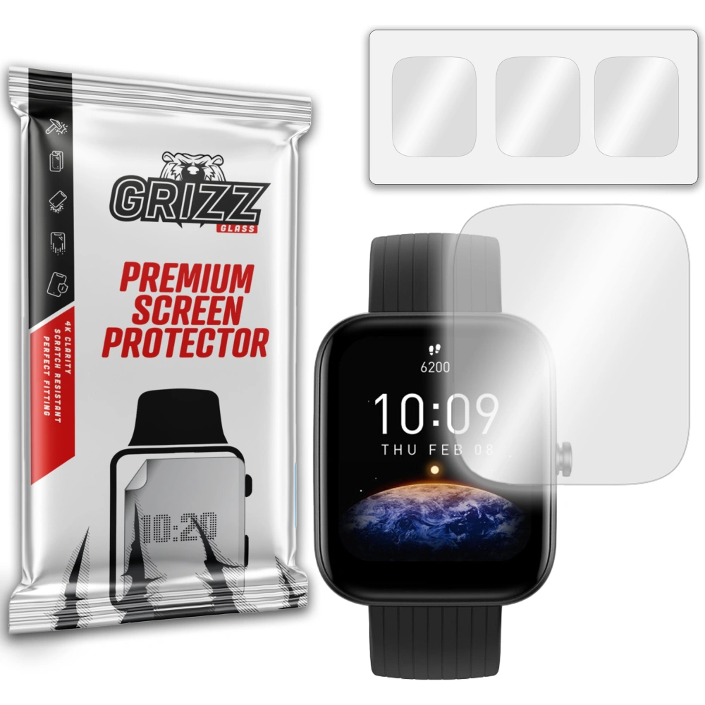 Folia hydrożelowa GrizzGlass Hydrofilm do Amazfit Bip 3 Pro