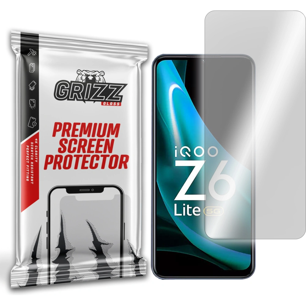 Szkło hybrydowe GrizzGlass HybridGlass do vivo iQOO Z6 Lite