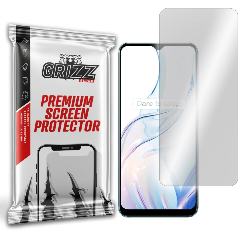 Szkło hybrydowe GrizzGlass HybridGlass do Realme C30s