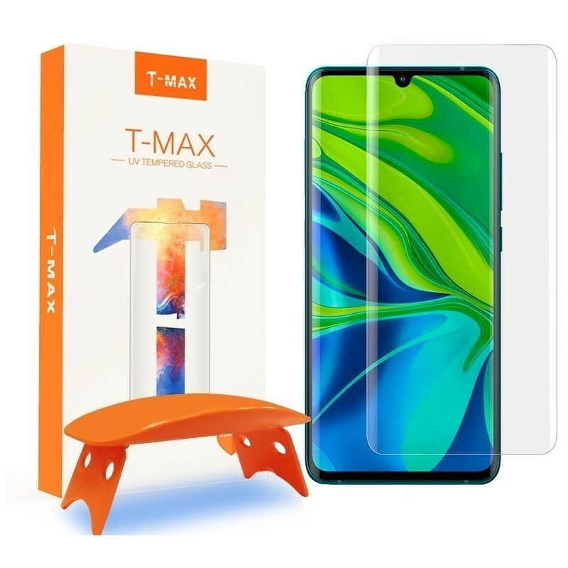 Kup Szkło hartowane UV T-Max Glass Xiaomi Mi Note 10/Pro - 5903068634666 - TMX030 - Homescreen.pl