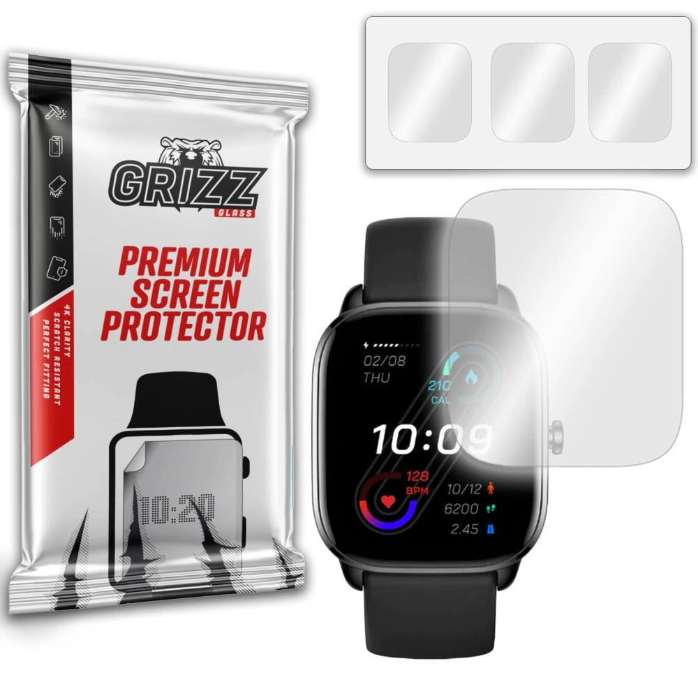 Folia hydrożelowa GrizzGlass Hydrofilm do Amazfit GTS 4 mini
