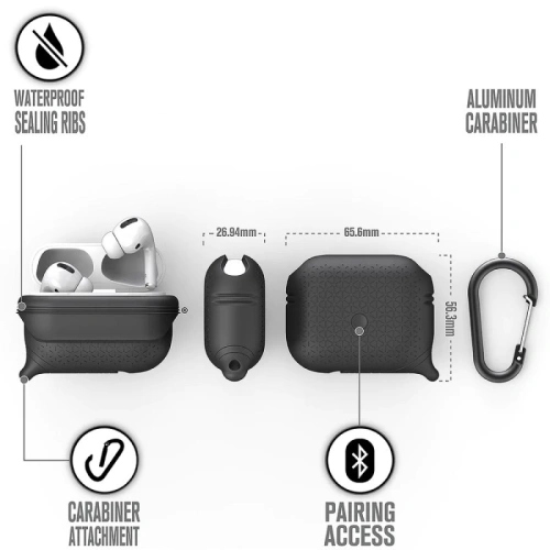 Kup Etui Catalyst Premium Edition Case Apple AirPods Pro fekete - CAT112 - {ean13} - Sklep Home Screen