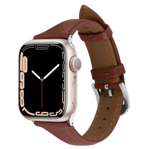 Kup Pasek Spigen Cyrill Kajuk Apple Watch 4/5/6/7/SE 40/41mm Gesztenye - SPN2546 - {ean13} - Sklep Home Screen