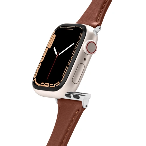 Kup Pasek Spigen Cyrill Kajuk Apple Watch 4/5/6/7/SE 40/41mm Gesztenye - SPN2546 - {ean13} - Sklep Home Screen