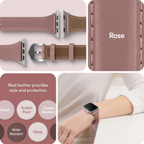 Kup Pasek Spigen Cyrill Kajuk Apple Watch 4/5/6/7/SE 40/41mm Rózsaszín - SPN2547 - {ean13} - Sklep Home Screen