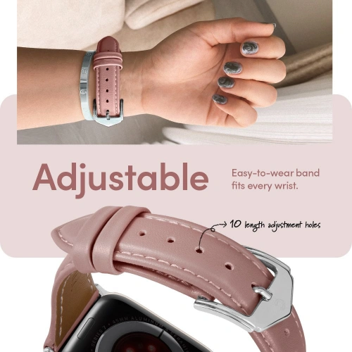 Kup Pasek Spigen Cyrill Kajuk Apple Watch 4/5/6/7/SE 40/41mm Rózsaszín - SPN2547 - {ean13} - Sklep Home Screen