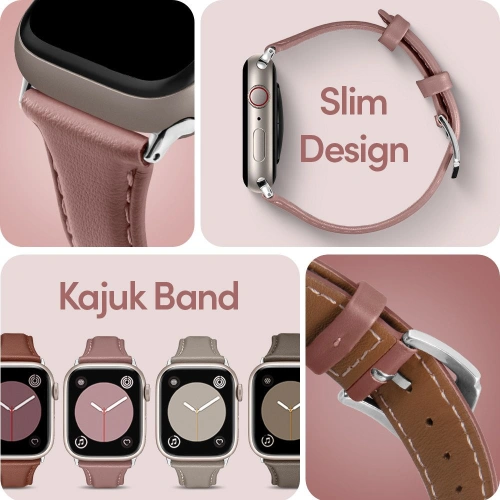Kup Pasek Spigen Cyrill Kajuk Apple Watch 4/5/6/7/SE 40/41mm Rózsaszín - SPN2547 - {ean13} - Sklep Home Screen