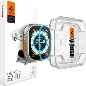 Kup Gehärtetes Glas Spigen GLAS.tR ez Fit Apple Watch Ultra 49mm Klar [2 PACK] - SPN2548 - {ean13} - Sklep Home Screen