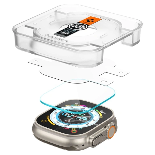 Kup Szkło hartowane Spigen GLAS.tR ez Fit Apple Watch Ultra 49mm Clear [2 PACK] - SPN2548 - {ean13} - Sklep Home Screen