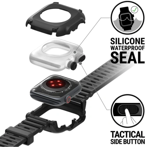 Kup Pasek Catalyst Total Protection Case Apple Watch 7 45 mm černé - CAT113 - {ean13} - Sklep Home Screen