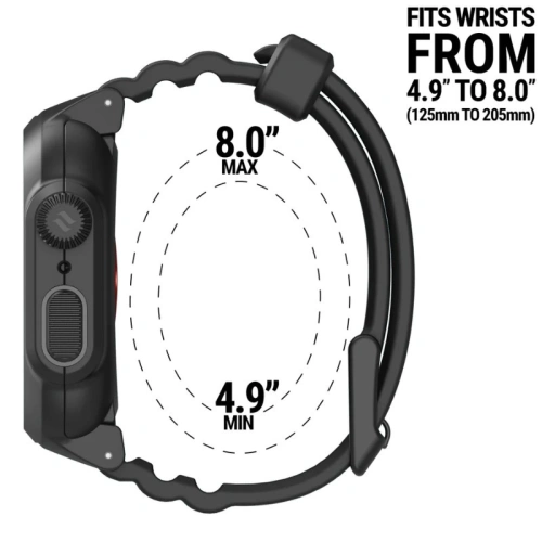 Kup Pasek Catalyst Total Protection Case Apple Watch 7 45 mm černé - CAT113 - {ean13} - Sklep Home Screen