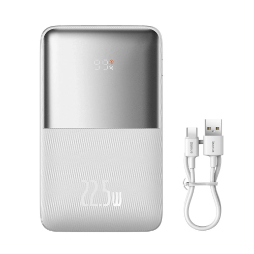 Kup Powerbank Baseus Bipow Pro 20000mAh 22.5W + kabel USB-A/USB-C 3A 0.3m bílý (PPBD030002) - BSU3609 - {ean13} - Sklep Home Screen