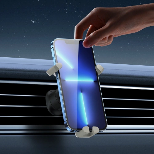 Buy Baseus Gravity Air Vent Car Mount white - BSU3610 - {ean13} - Home Screen Store Europe
