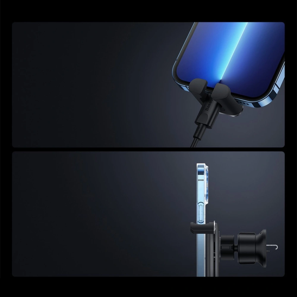 Uchwyt samochodowy Baseus Gravity Air Vent biały