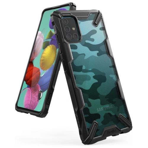 Kup Etui Ringke Fusion-X Design Samsung Galaxy A51 Camo (Moro) Fekete - RGK1082MOB - {ean13} - Sklep Home Screen