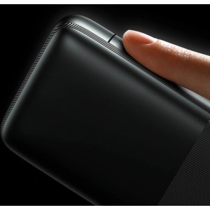 Powerbank Baseus Bipow Pro 10000mAh 20W + kabel USB-A/USB-C 3A 0.3m czarny